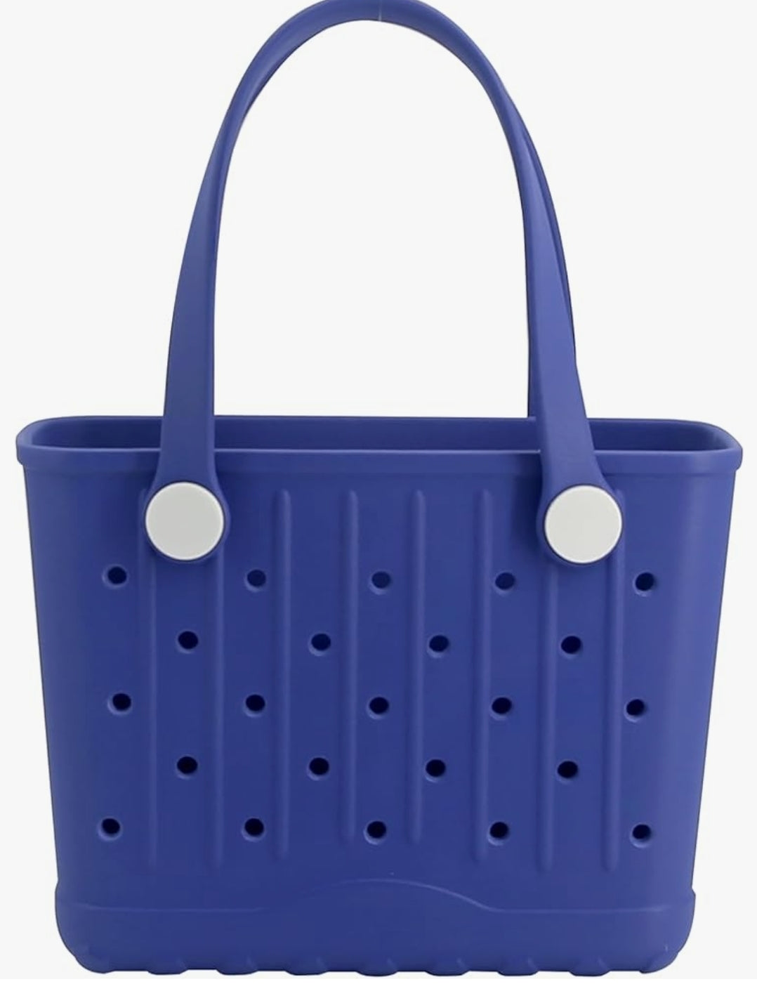 Blue Waterproof EVA Beach Tote Bag